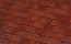 Керамическая черепица Terreal Biber, Tuile Plate de France, Rouge flamme
