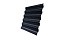 Профнастил HC35R 0,45 Drap RAL 7024 мокрый асфальт DRIP