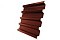 Профнастил H60R Grand Line 0,5 PurLite Мatt RAL 8004 терракота
