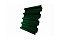 Профнастил H60R 0,5 Satin RAL 6005 зеленый мох DRIP
