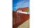Штакетник П-образный А 0,45 PE-Double RAL 3005 красное вино