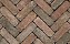 Клинкерная тротуарная брусчатка Penter Novoton wasserstrich tumbled, 200*65*85 мм