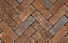 Клинкерная тротуарная брусчатка Penter Carpo tumbled, 200*65*60 мм