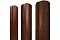 Штакетник М-образный А фигурный 0,45 Print Twincolor Cherry Wood