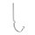 Крюк удлиненный усиленный модернизированный с комплектом крепления (Мраморно-белый (RR20))
