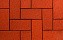 Клинкерная брусчатка ригельная ABC Rot-nuanciert, 200х78х52 мм