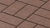 Тротуарная плитка Брусчатка «Капучино» 80 мм