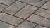 Тротуарная плитка Брусчатка «Браун» 80 мм