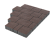 Тротуарная плитка Новый город «Коричневый» 40 мм