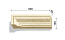 Угловой элемент для наличников и карнизов White Hills Тиволи 720-01, 500*65*130
