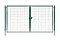 Ворота Medium New Lock 2,03х6,0 RAL 6005