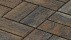 Тротуарная плитка Брусчатка «Каньон» 80 мм