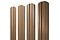 Штакетник Twin фигурный 0,45 Print Twincolor Honey Wood