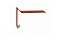 Планка ветровая для мягкой кровли 100х20х70 0,45 PE с пленкой RAL 8004 терракота