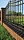 Клинкерный заборный оголовок KING KLINKER 17 Onyx black, 445*445*90 мм