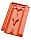Керамическая черепица Koramic Herzziegel, Красный