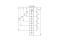 Столб 60х40х1,4х2500 RAL 6005 5 отверстий М6 (1,53/1,73/2,03)