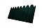 Профнастил С10B фигурный 0,45 Drap RAL 6005 зеленый мох